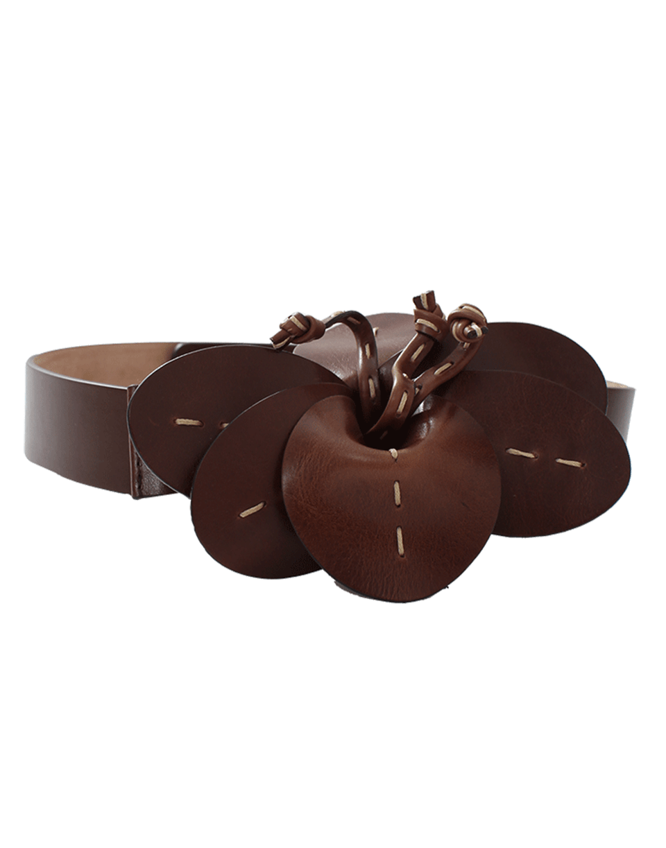 MICHAEL KORS-Thick Flower Belt-