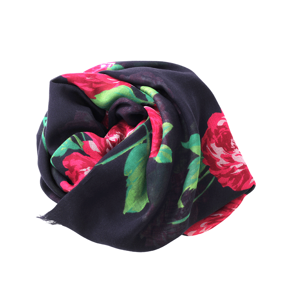MICHAEL KORS-Begonia Print Scarf-BEGONIA