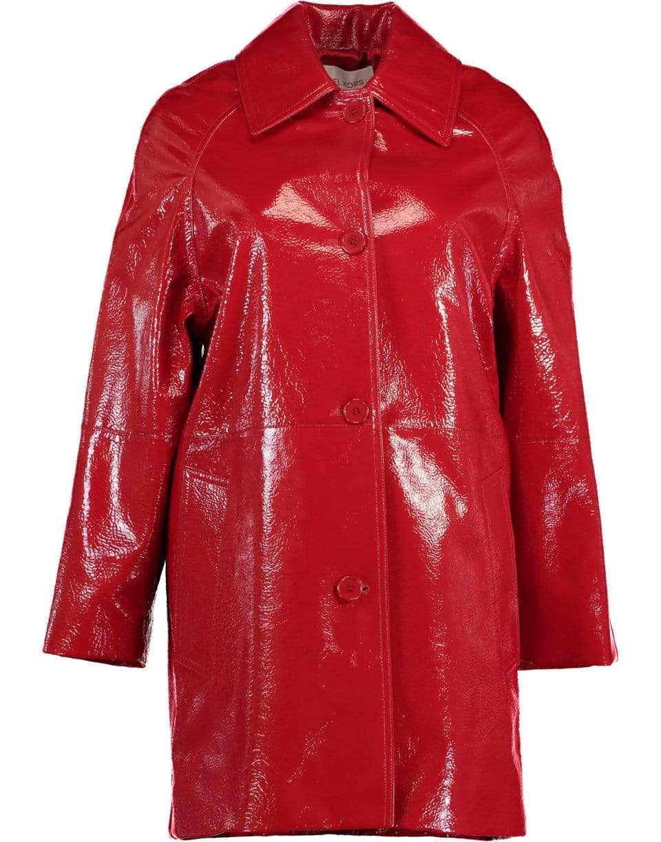 MICHAEL KORS-Balmacaan-SCARLET