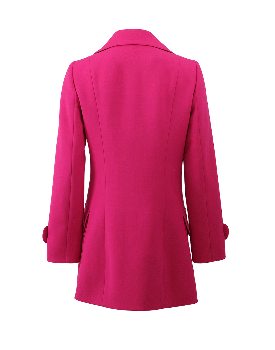 MICHAEL KORS-Flap Pocket Pea Coat-GERANIUM