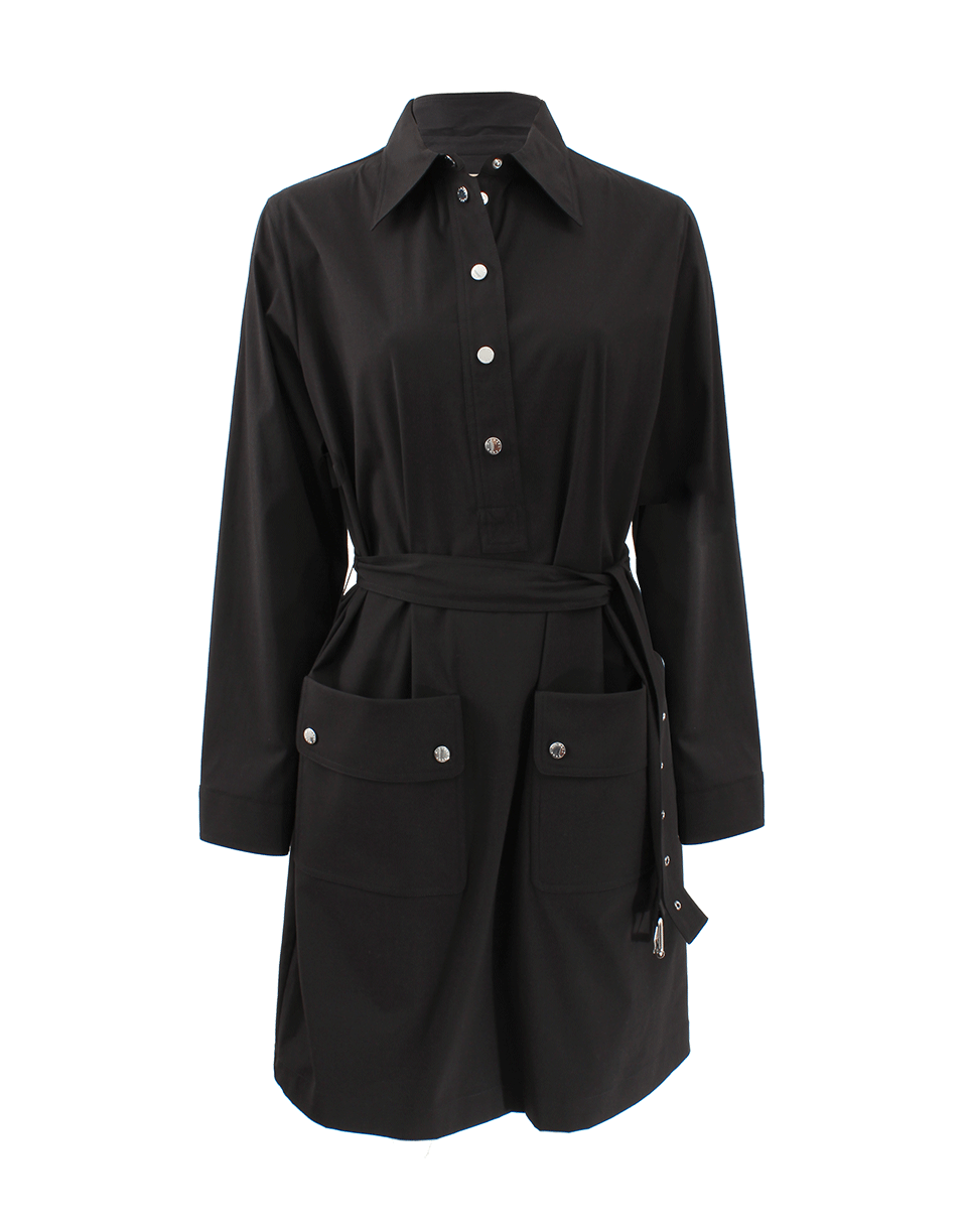 MICHAEL KORS-Long Sleeve Shirt Dress-