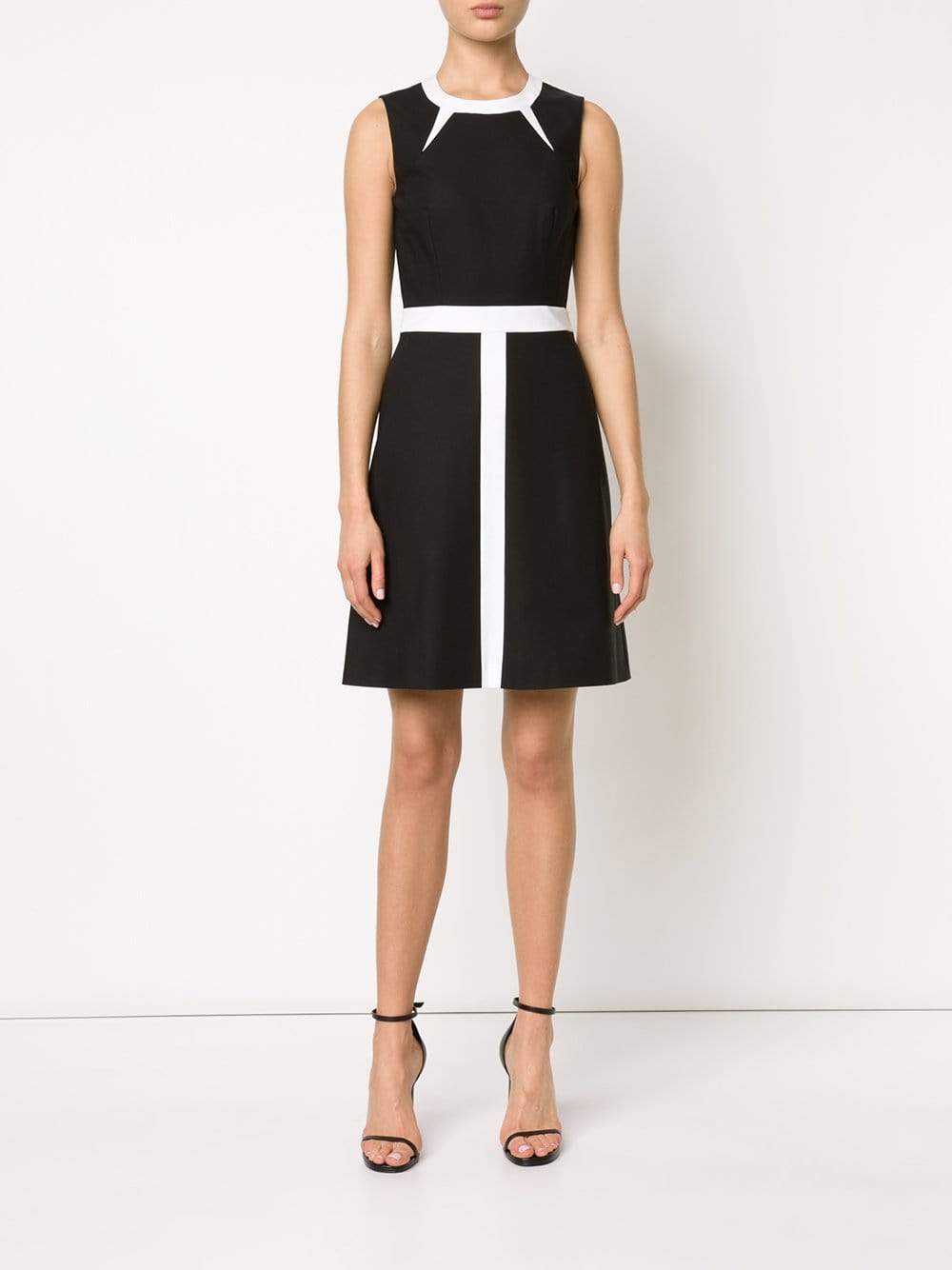 MICHAEL KORS-Banded Inset Dress-