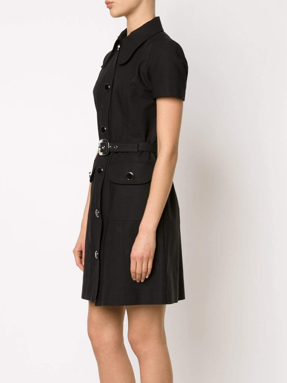 MICHAEL KORS-Short-Sleeve Shirt Dress-