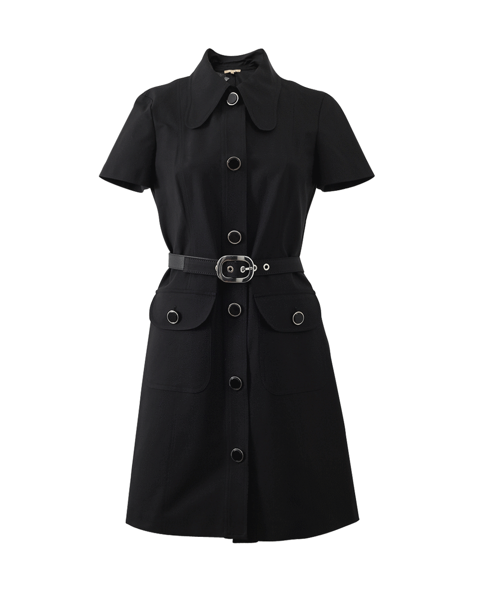 MICHAEL KORS-Short-Sleeve Shirt Dress-