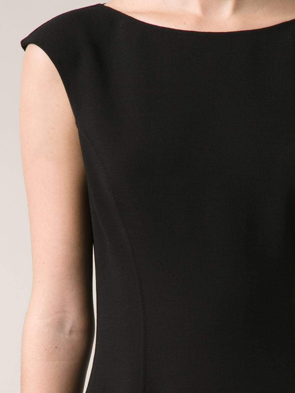 MICHAEL KORS-Wool Flounce Dress-