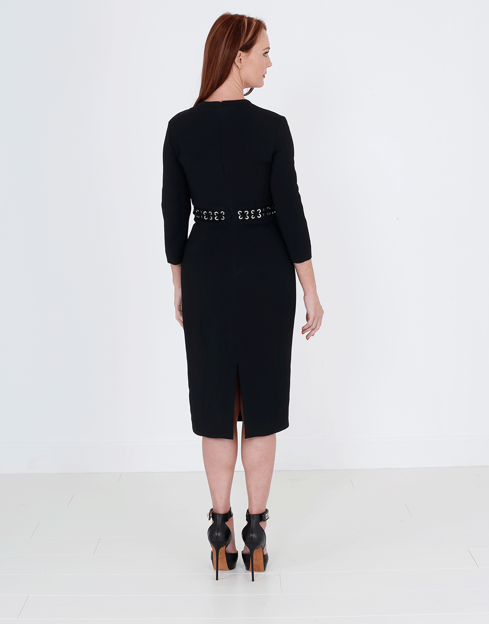 MICHAEL KORS-Grommet Sheath Dress-