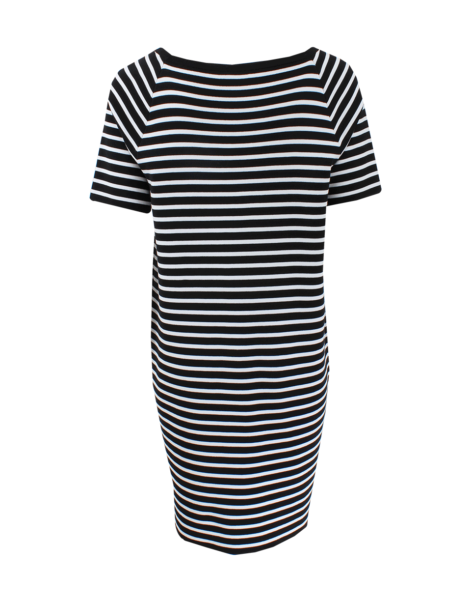 MICHAEL KORS-Compact Cotton Stripe Dress-