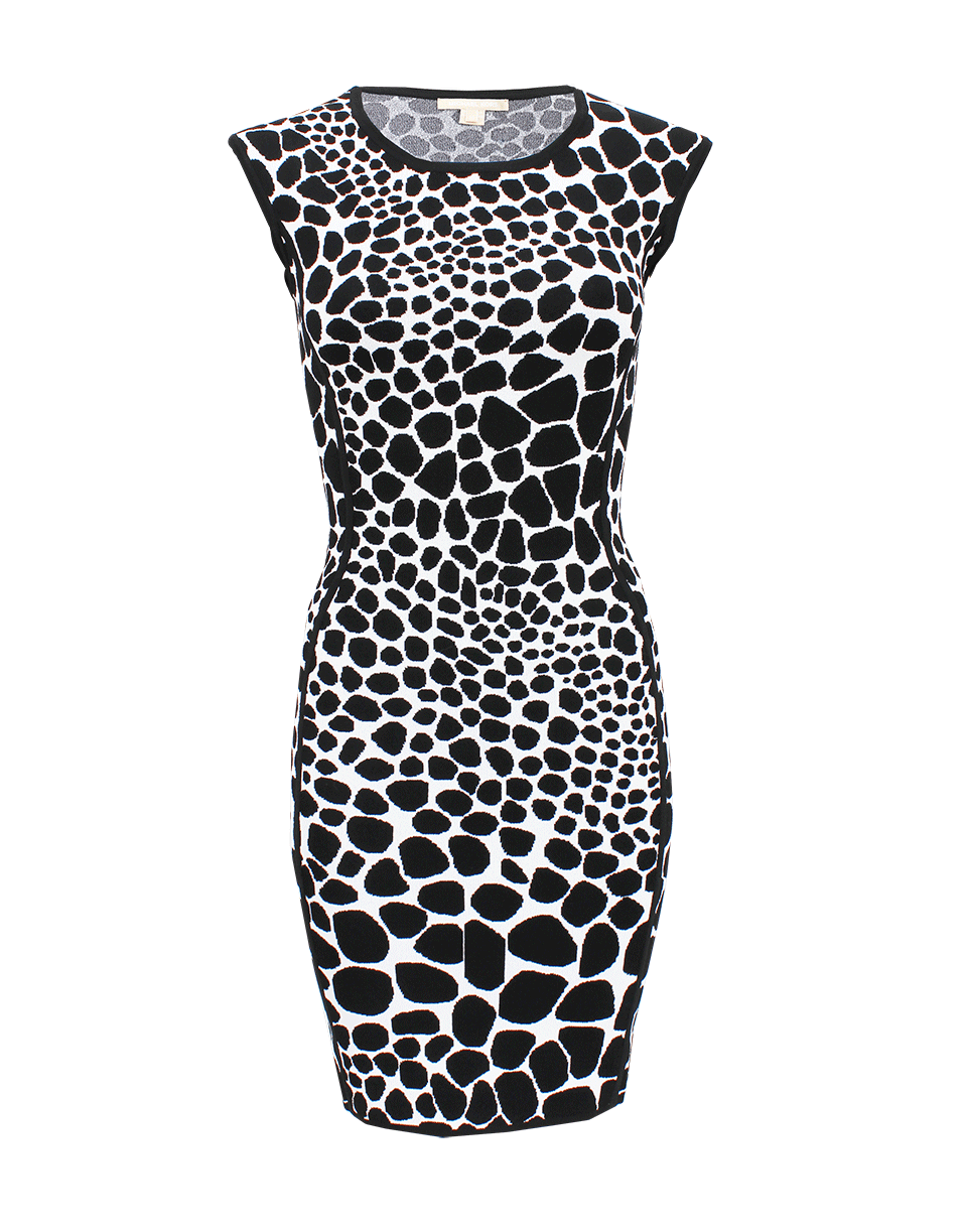 MICHAEL KORS-Cap Sleeve Stretch Crew Dress-