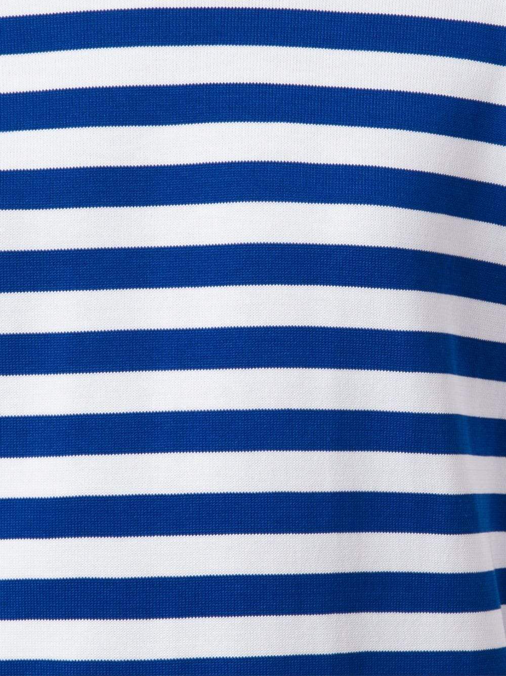 MICHAEL KORS-Striped Knit T-Shirt Dress-