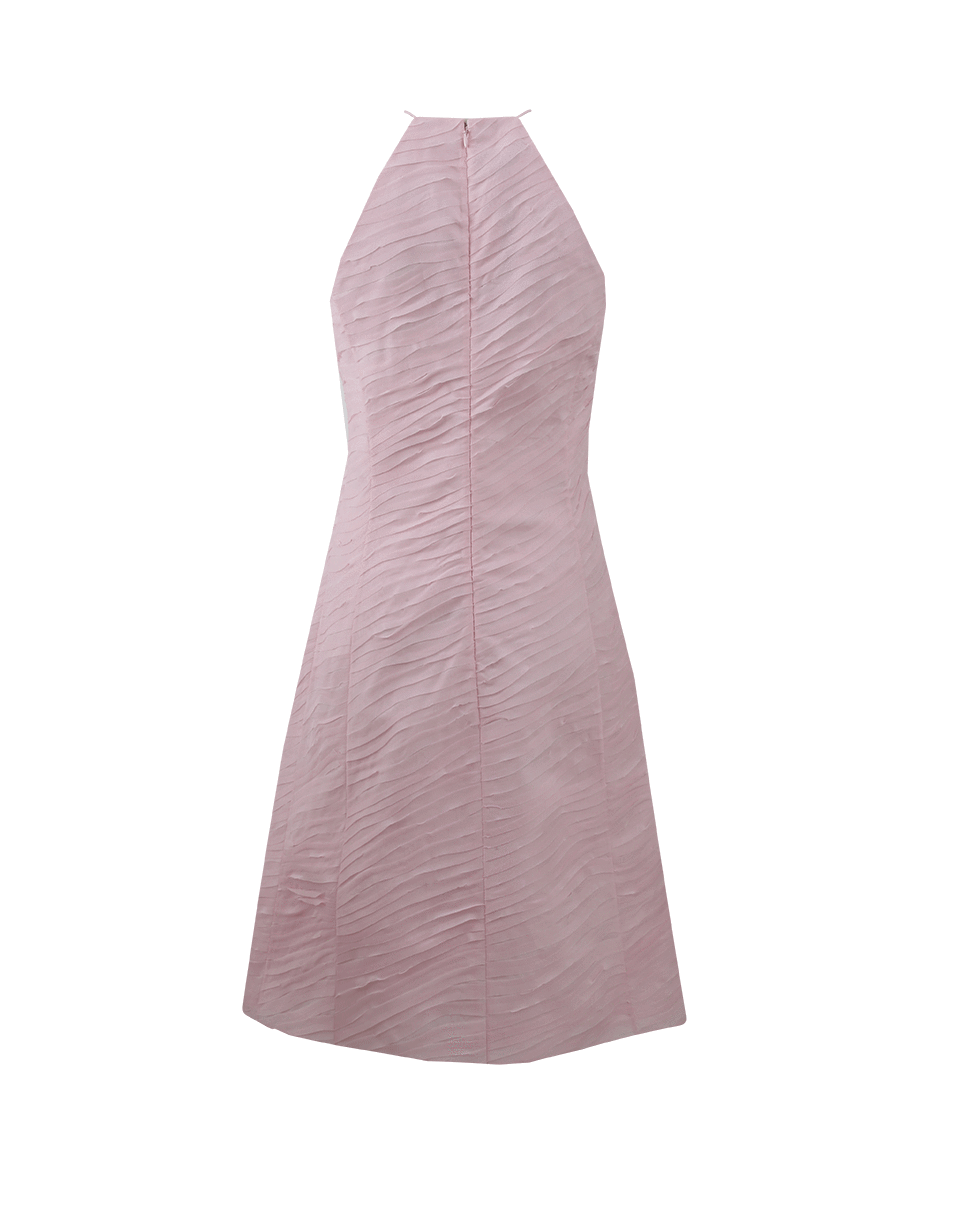 MICHAEL KORS-Ribbon Embroidered Dress-BLUSH