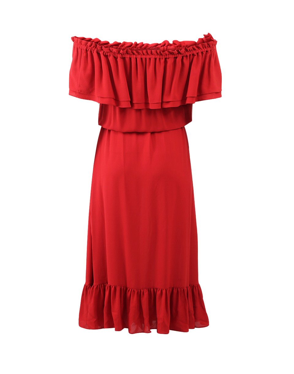 MICHAEL KORS-Off The Shoulder Dress-