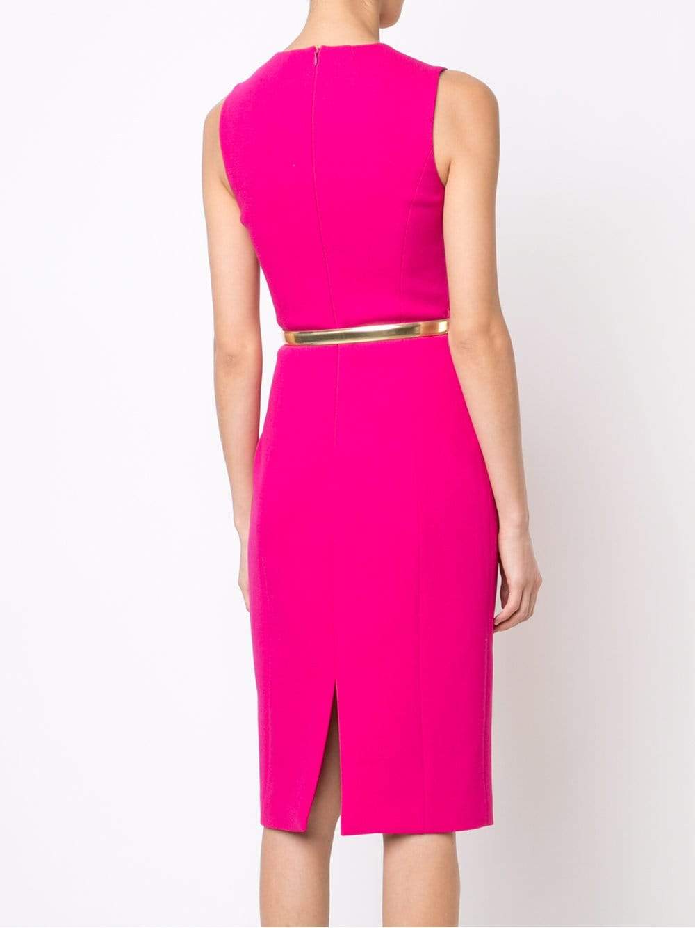 MICHAEL KORS-Belted Sheath Dress-