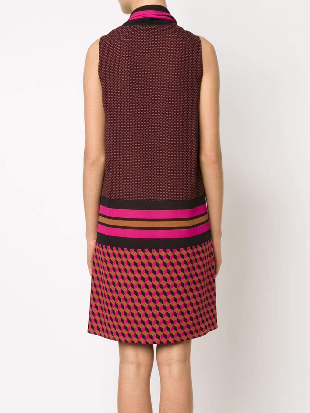 MICHAEL KORS-Printed Scarf Dress-