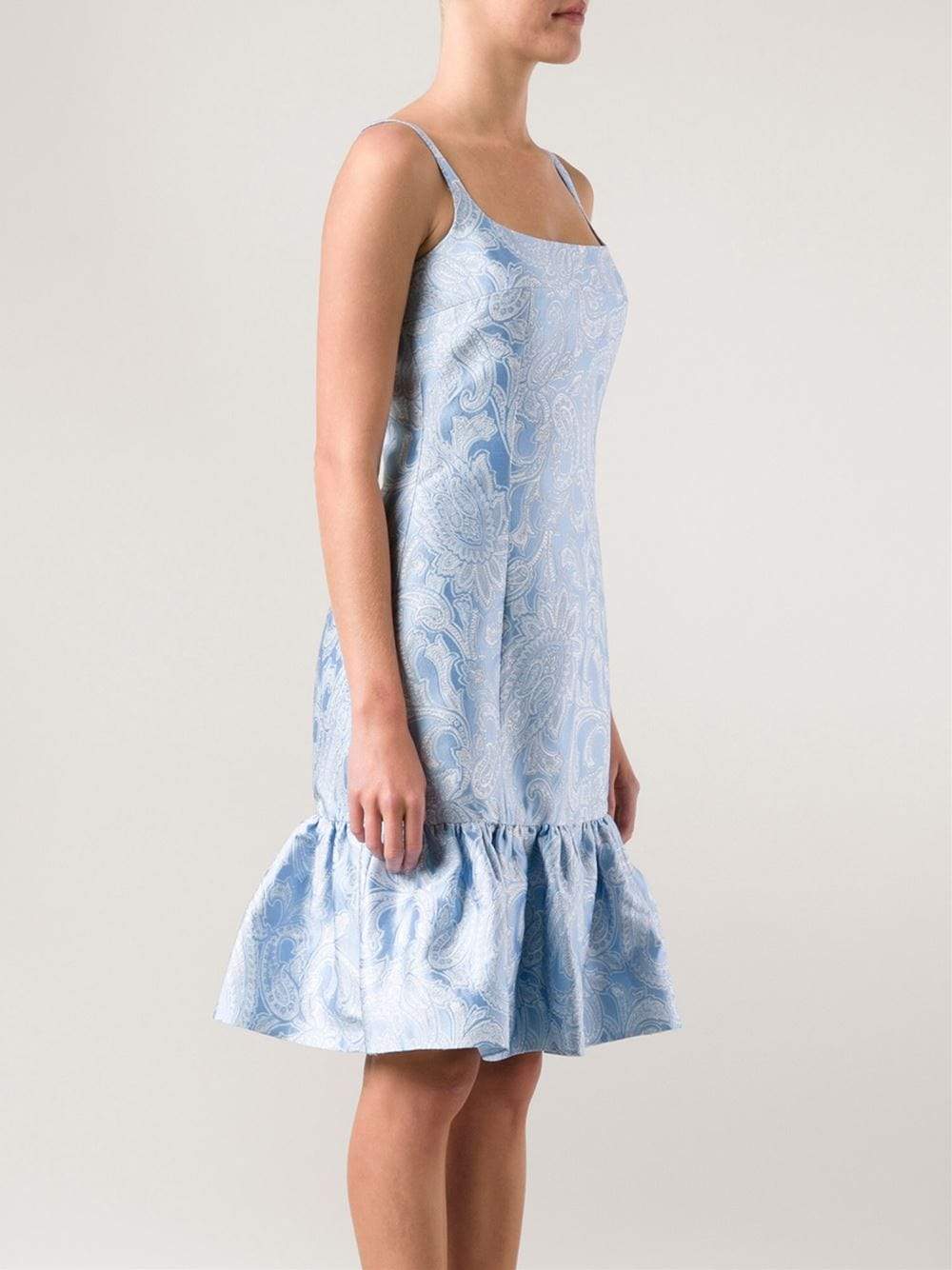 MICHAEL KORS-Flounce Tank Dress-