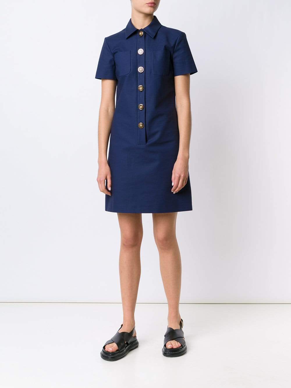 MICHAEL KORS-Cotton Polo Dress-