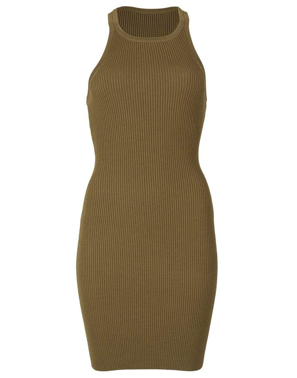 MICHAEL KORS-Racerback Ribbed Tank Dress-