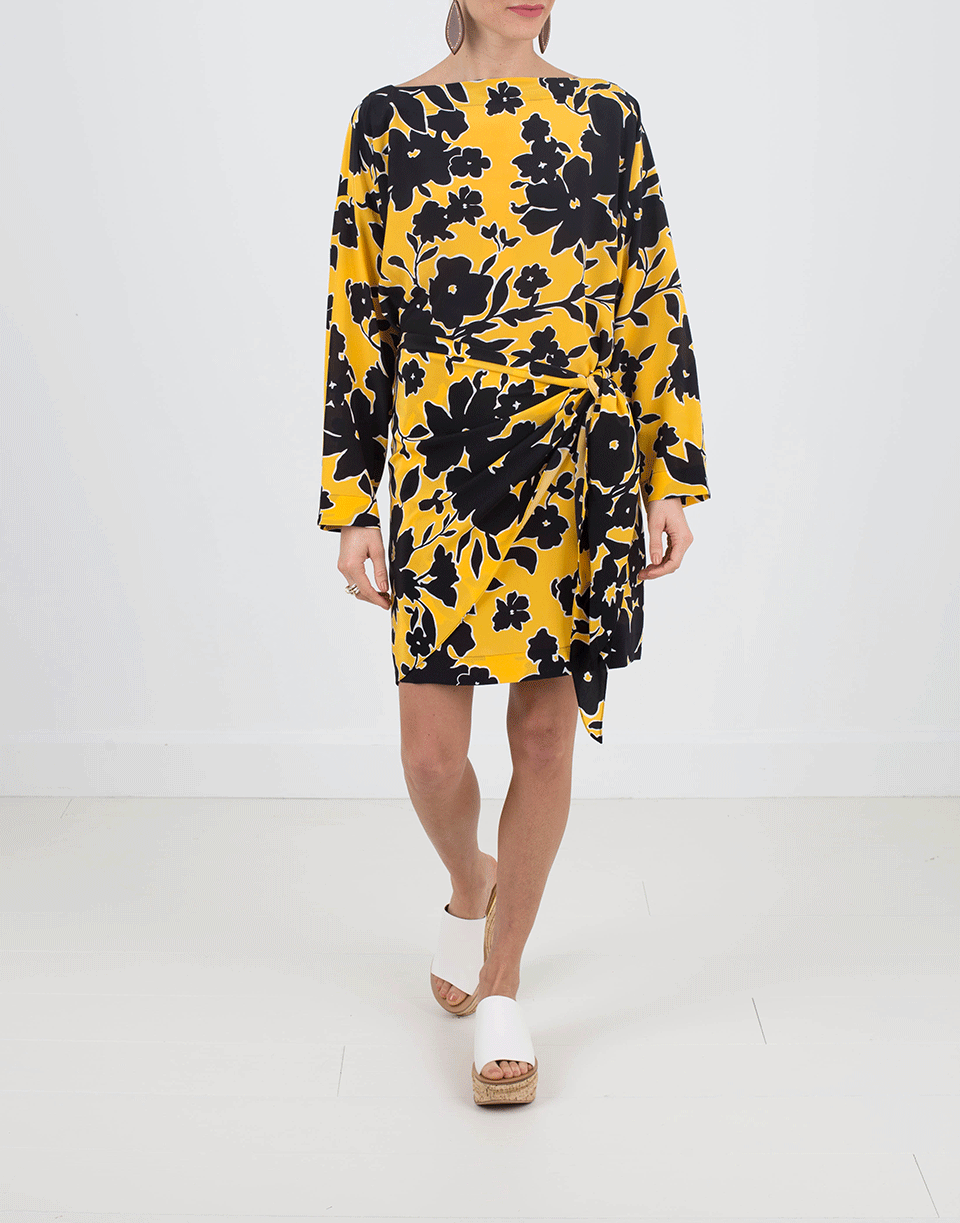 MICHAEL KORS-Shift Dress With Pareo-