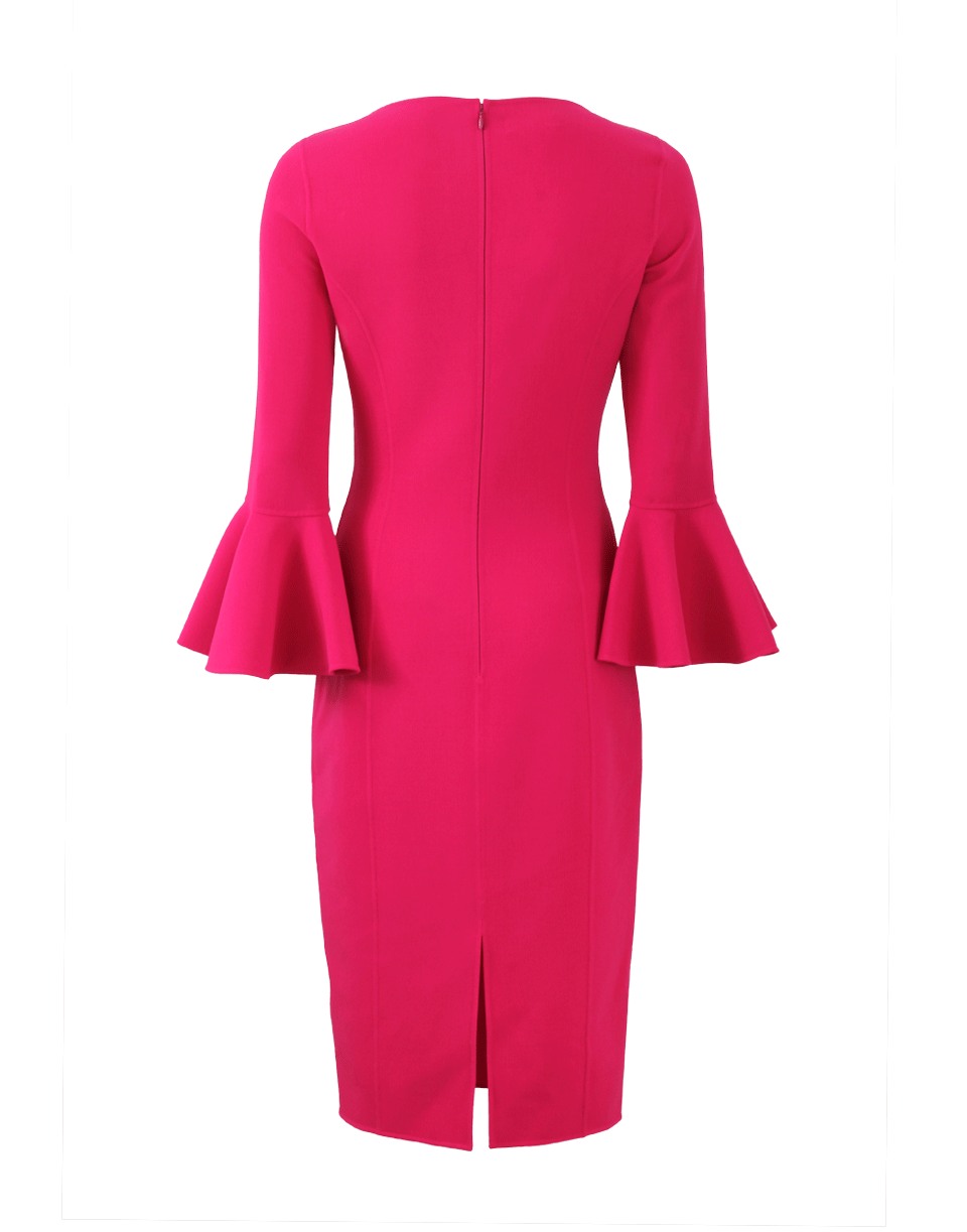 MICHAEL KORS-Bell Cuff Sheath Dress-