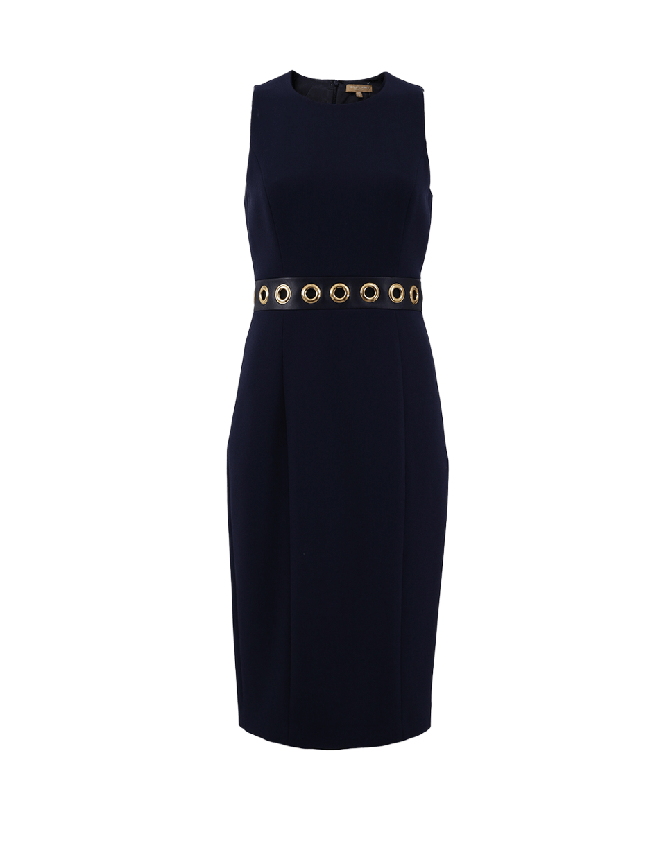 MICHAEL KORS-Grommet Waist Dress-