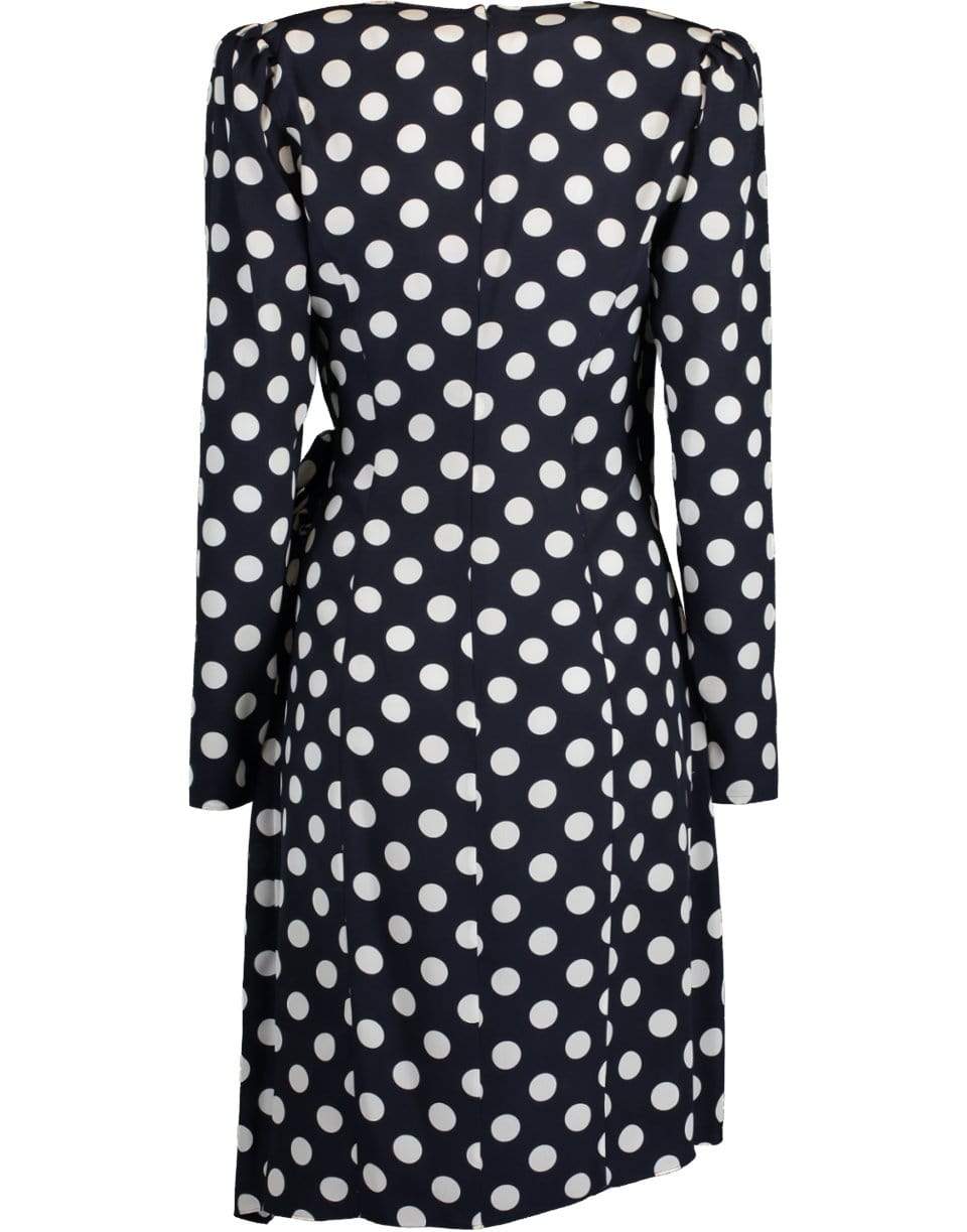 MICHAEL KORS-Asymmetric Wrap Dress-