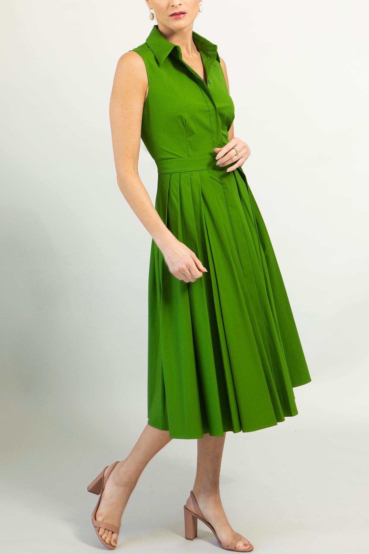 MICHAEL KORS-Sleeveless Shirt Dress-