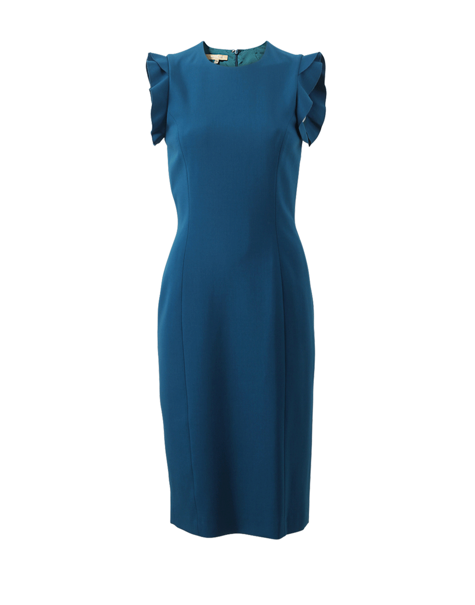 MICHAEL KORS-Ruffle Sleeve Dress-