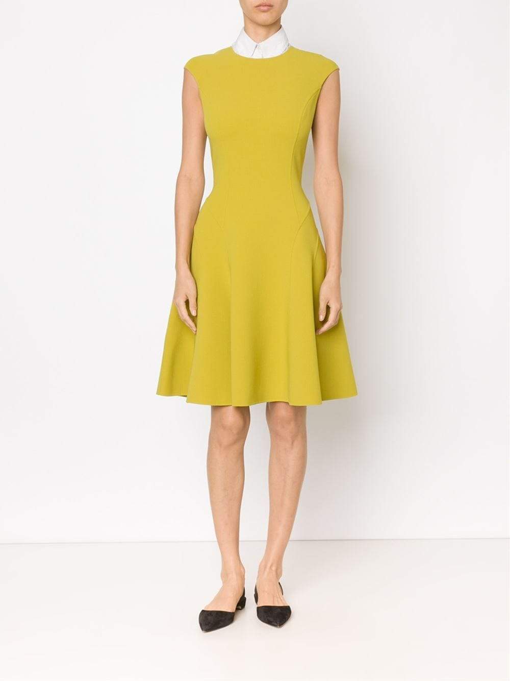 MICHAEL KORS-Seamed Flare Dress-
