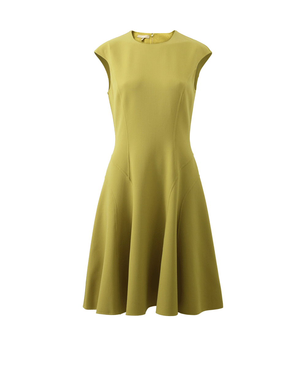 MICHAEL KORS-Seamed Flare Dress-