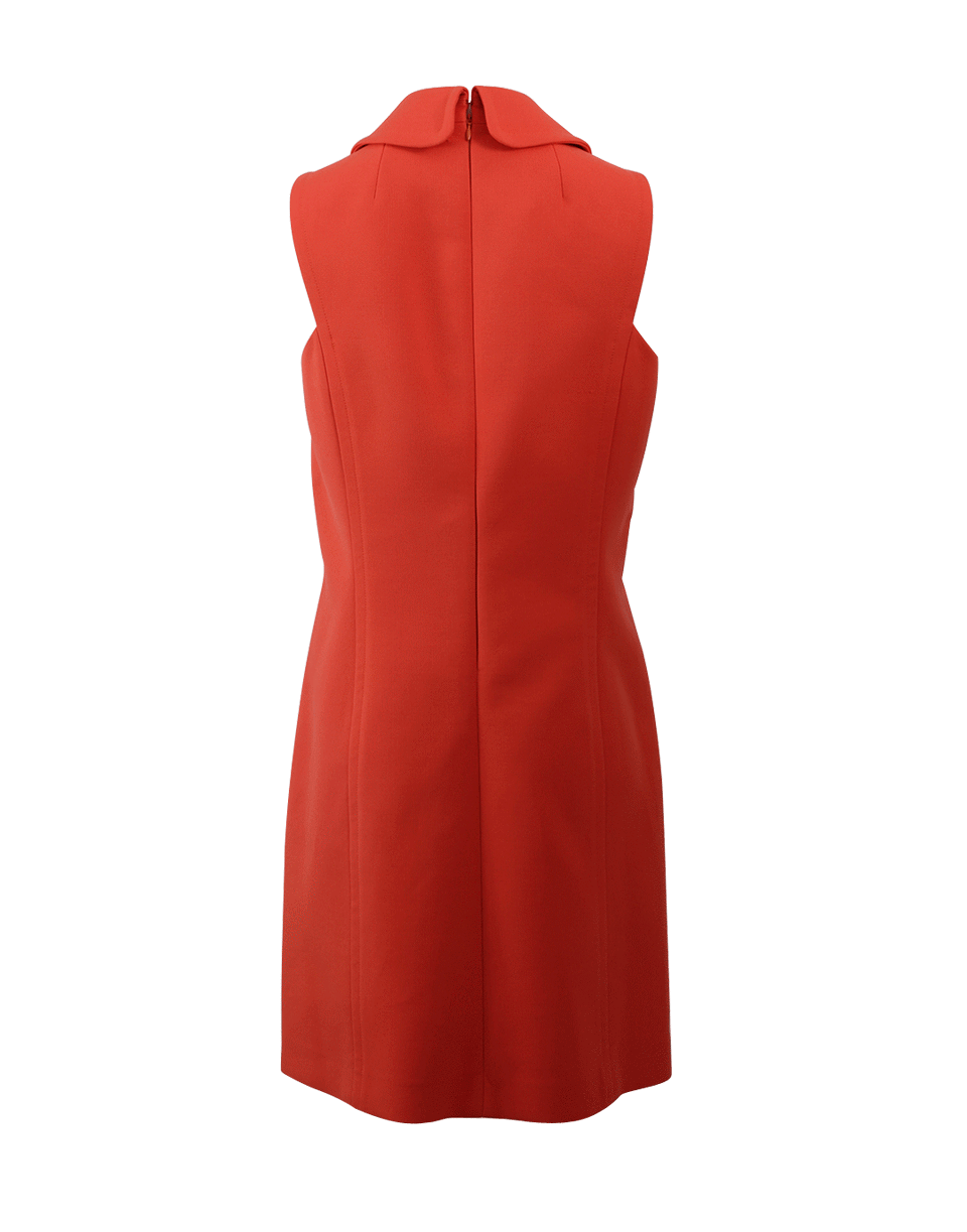 MICHAEL KORS-Double Breasted Shift Dress-