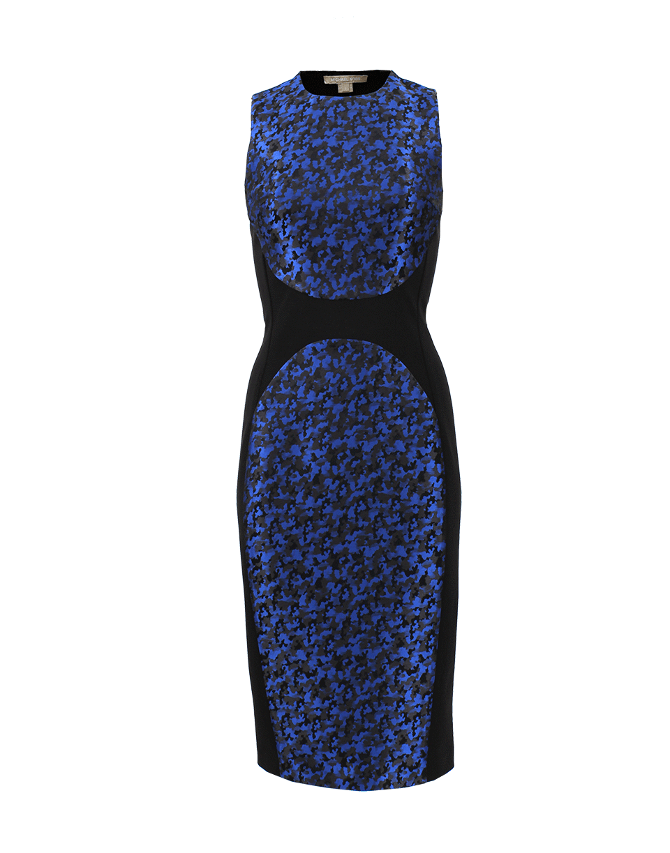 MICHAEL KORS-Camo Sheath Dress-