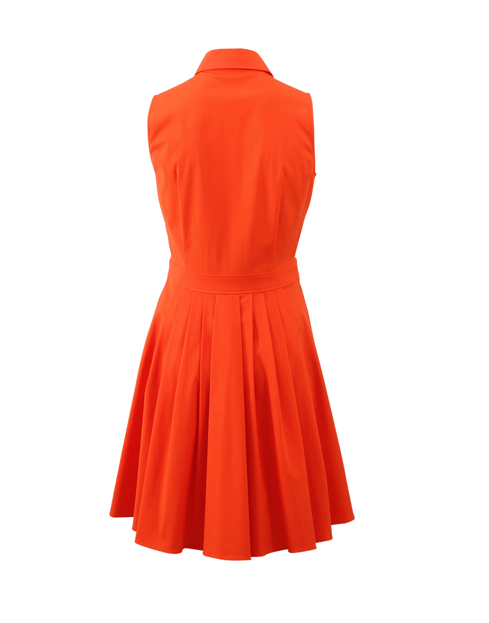 MICHAEL KORS-Pleated Shirtdress-