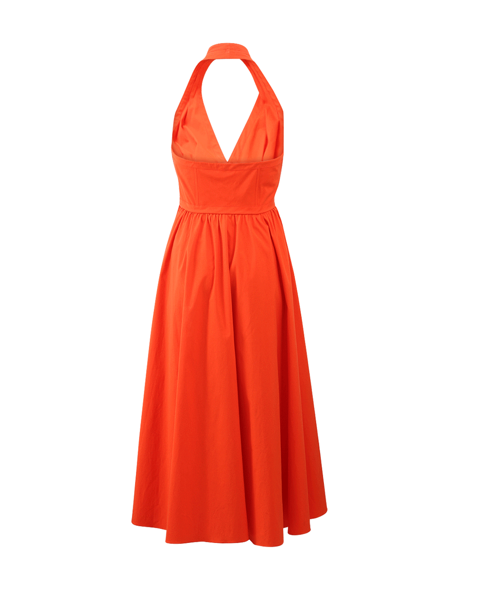 MICHAEL KORS-Halter Shirt Dress-