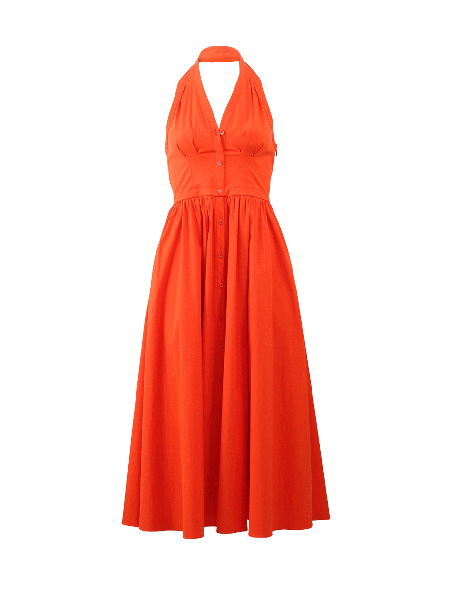 MICHAEL KORS-Halter Shirt Dress-