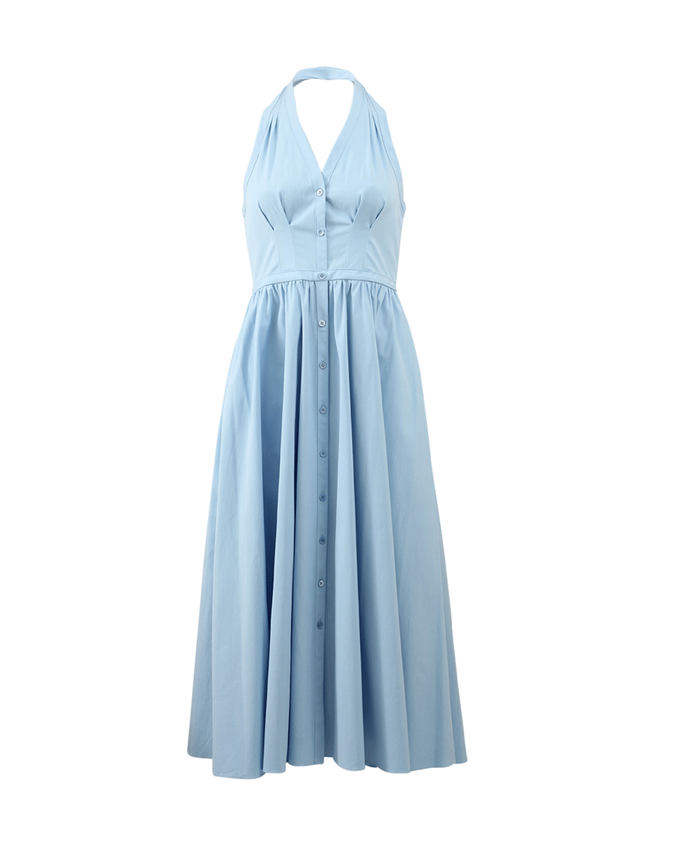 MICHAEL KORS-Halter Shirt Dress-