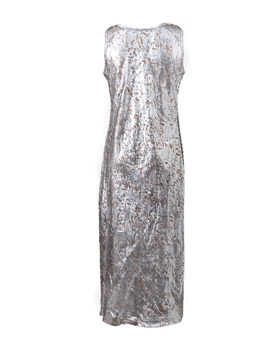MICHAEL KORS-Paisley Fill Coupe Tank Dress-