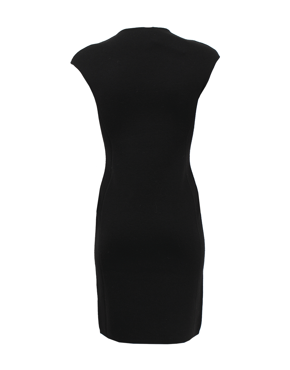 MICHAEL KORS-Merino Elite Contrast Sheath Dress-