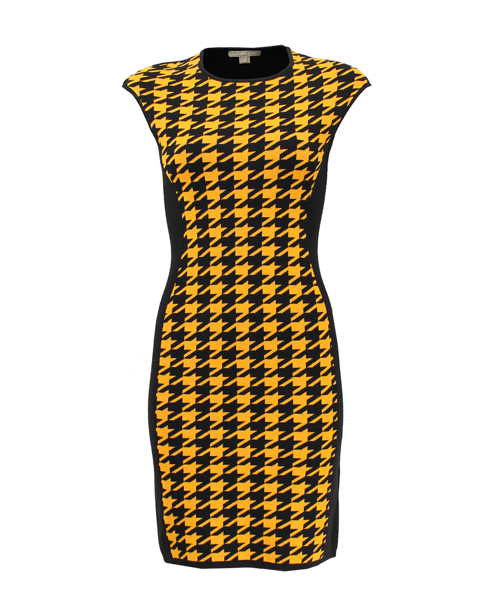 MICHAEL KORS-Merino Elite Contrast Sheath Dress-