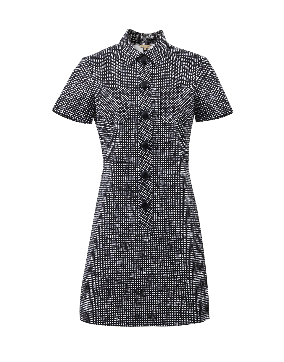 MICHAEL KORS-Broadcloth Polo Dress-