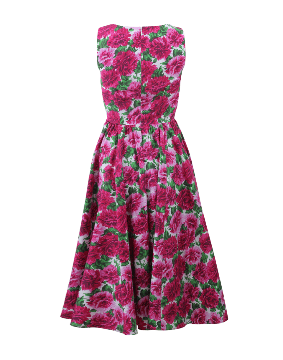 MICHAEL KORS-Tie Front Peony Dress-