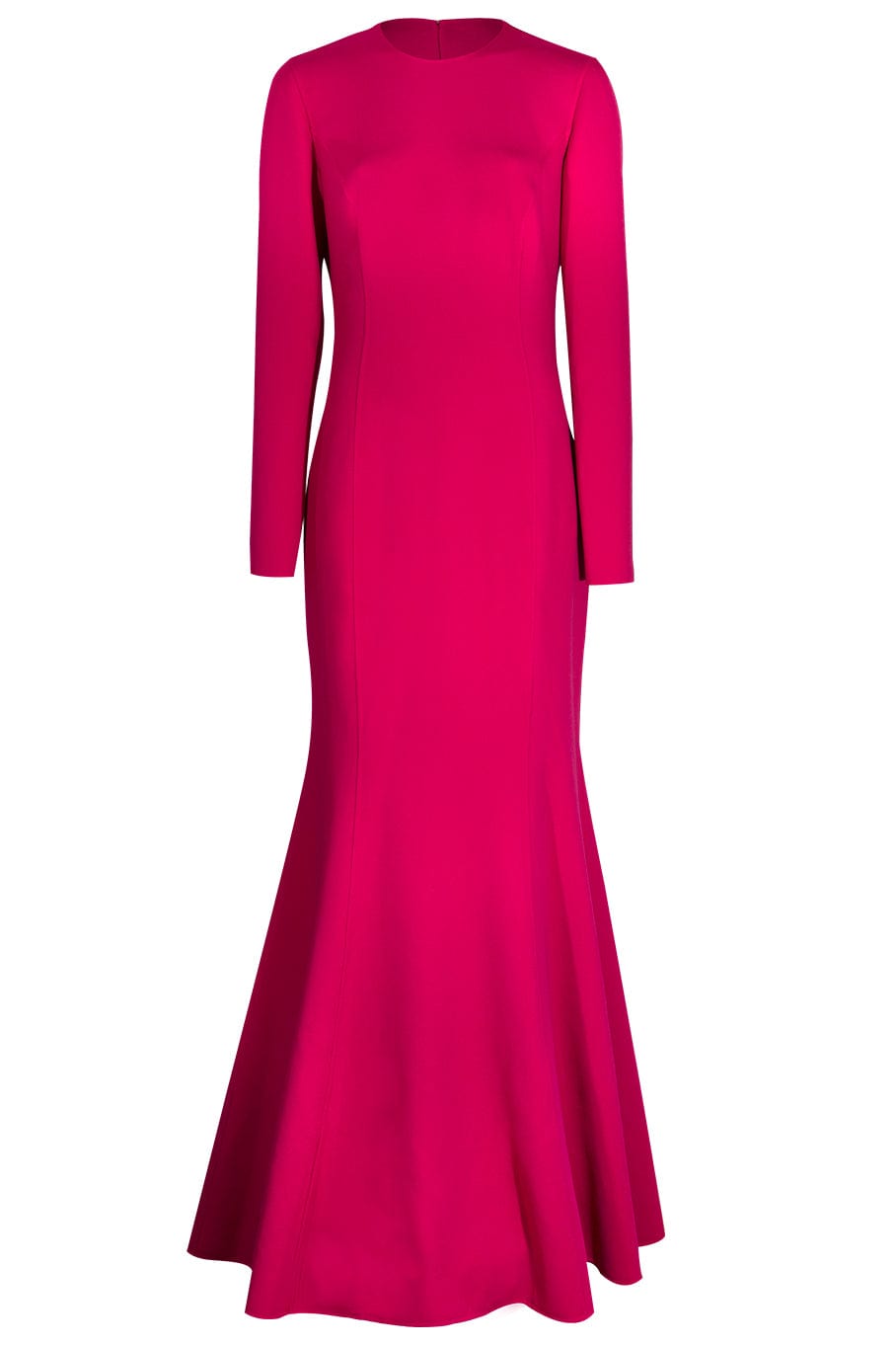 MICHAEL KORS-Long Sleeve Fishtail Gown-