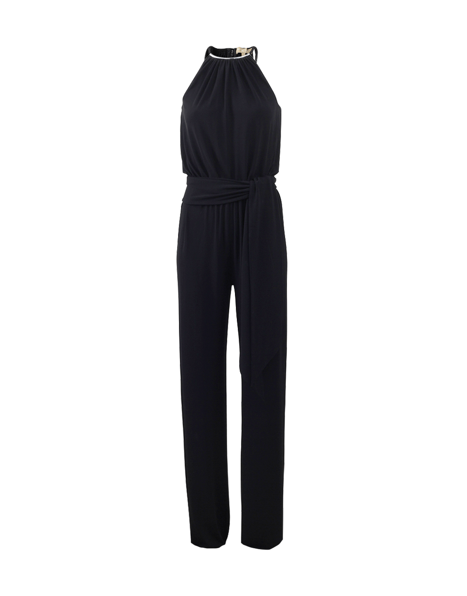 MICHAEL KORS-Jersey Halter Jumpsuit-