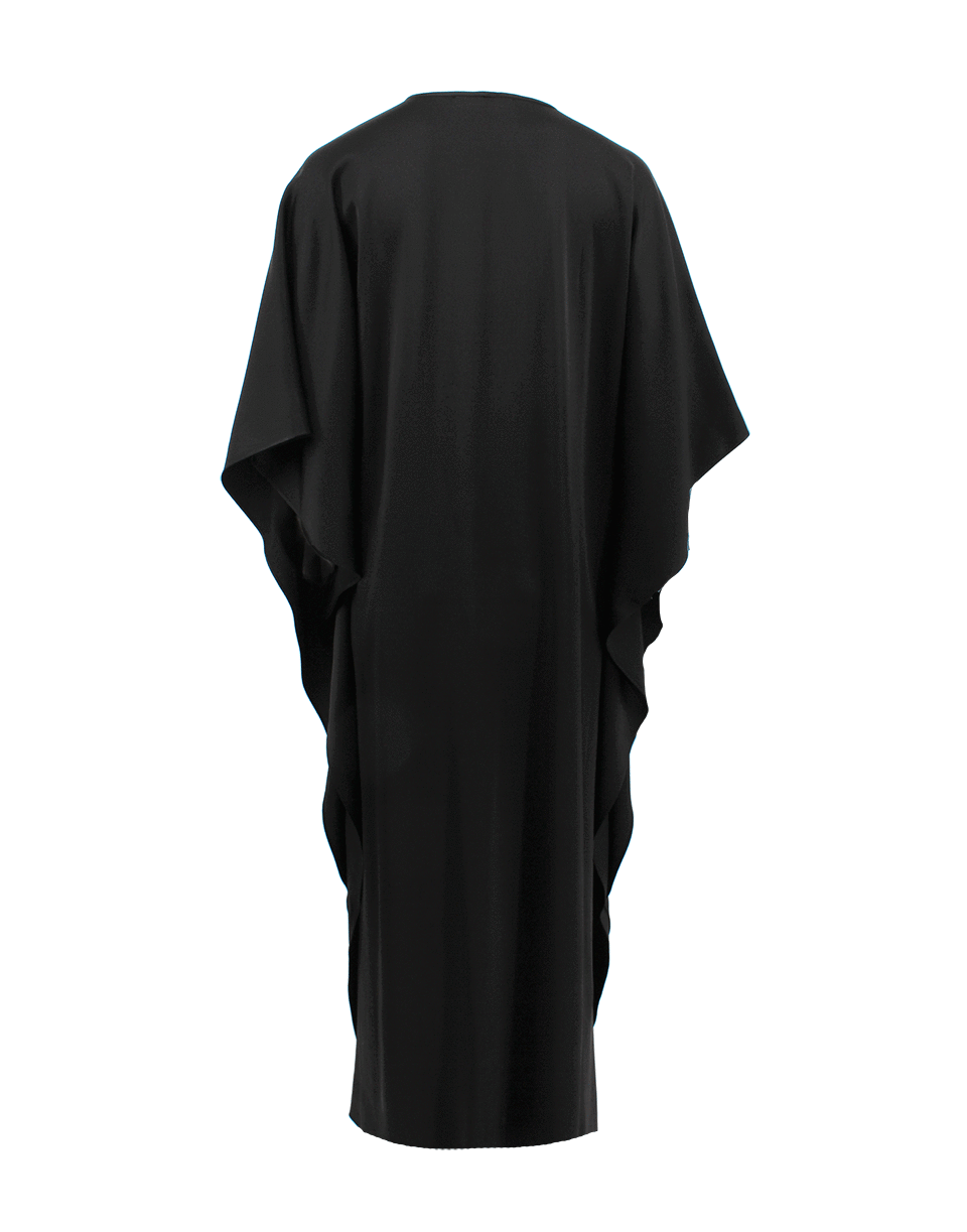 MICHAEL KORS-Silk Caftan-BLACK