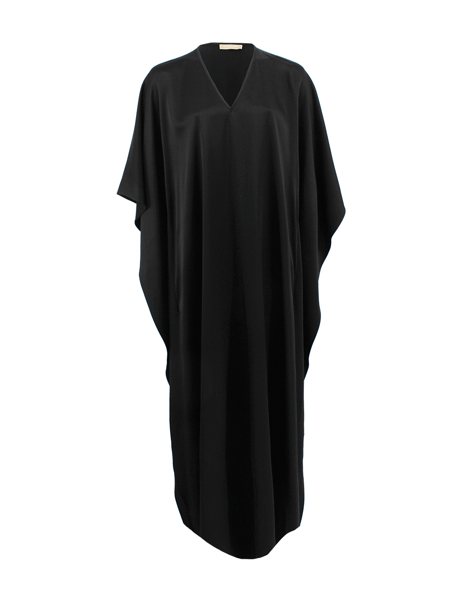 MICHAEL KORS-Silk Caftan-BLACK