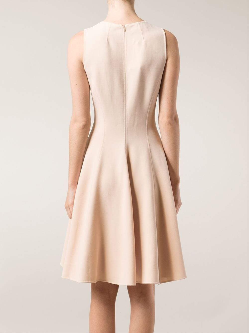 MICHAEL KORS-Crewneck Flare Dress-