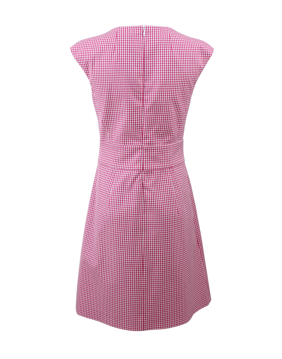 MICHAEL KORS-Jackie Gingham Dress-
