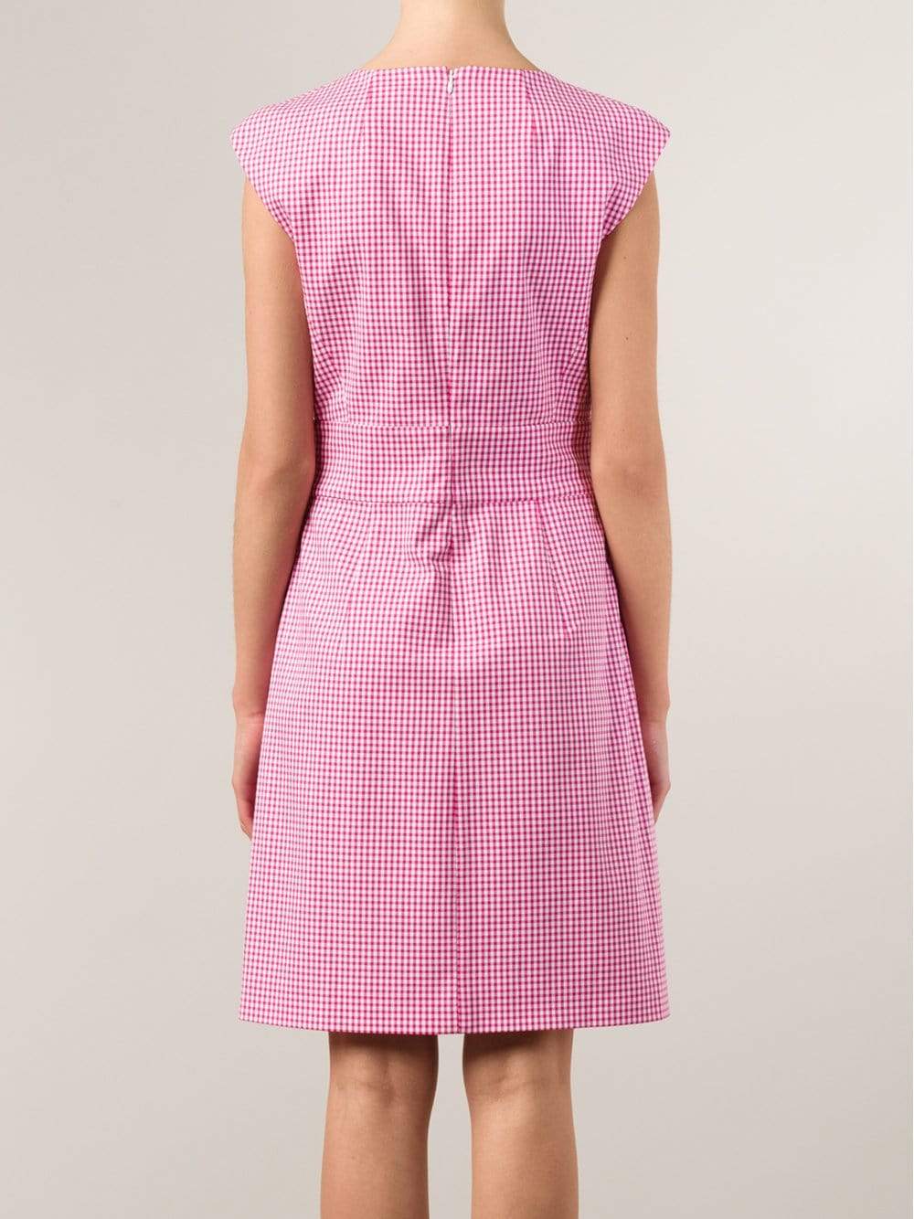 MICHAEL KORS-Jackie Gingham Dress-