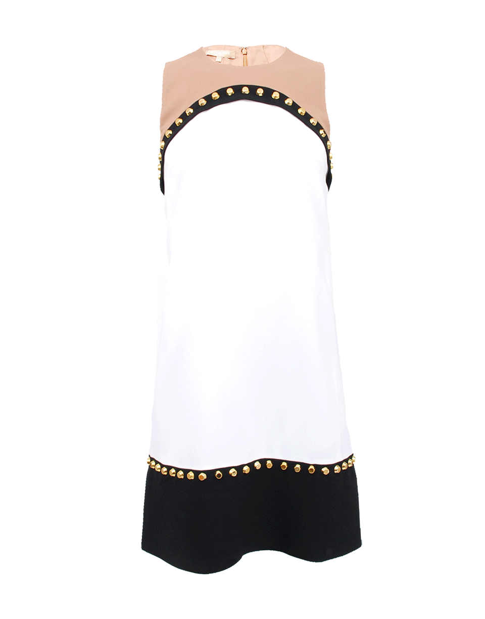 MICHAEL KORS-Studded Color Block Shift-