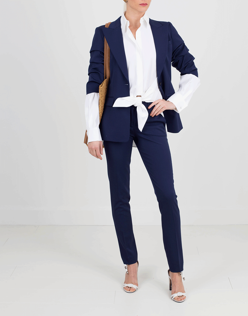 MICHAEL KORS-Crushed Sleeve Blazer-