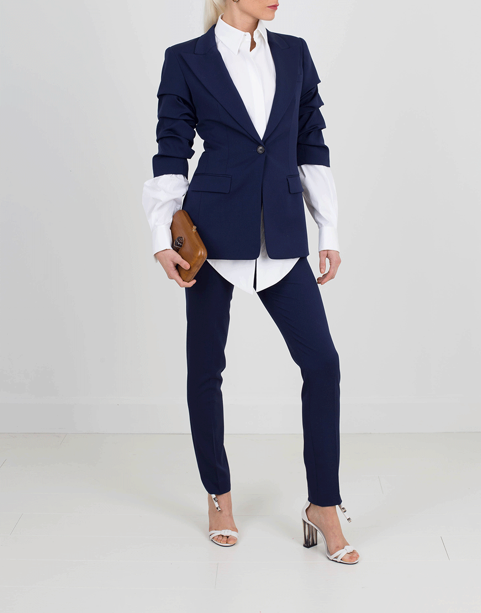 MICHAEL KORS-Crushed Sleeve Blazer-