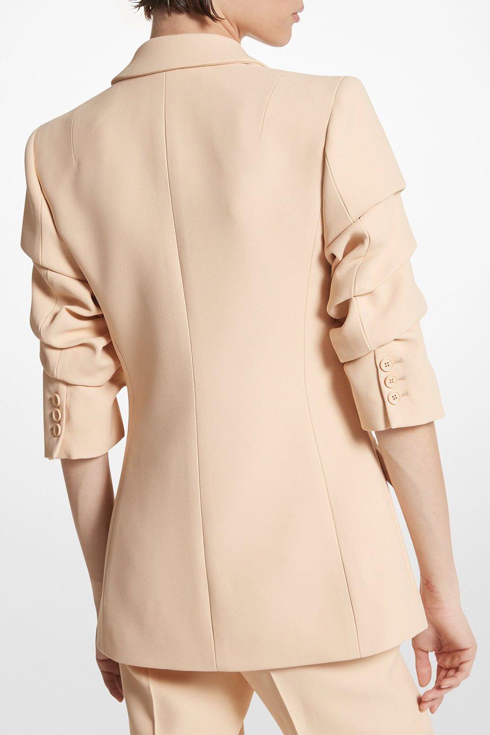 MICHAEL KORS-Cate Crushed Sleeve Blazer-